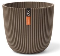 Pot bol groove d13h12 warm taupe