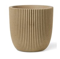 Pot bol groove nl d43h41cm beige