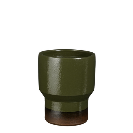 Pot coimbra d16h20cm groen