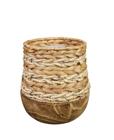 Pot diede d21h23cm naturel