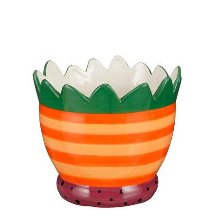 Pot funny kat d17h15,50cm oranje