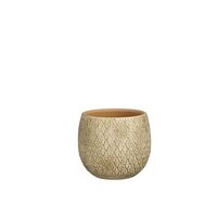 Pot madeira d16h16cm creme