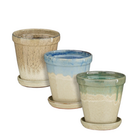 Pot madrid d16h17cm l.blauw a3