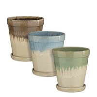 Pot madrid d30h33cm l.blauw a3