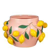 Pot melika d33h21cm l.roze