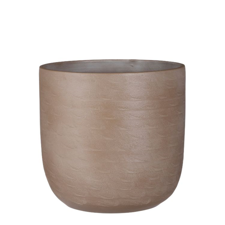 Pot nora d34h31cm taupe