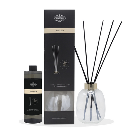 Reed diffuser bowl gold miss coco