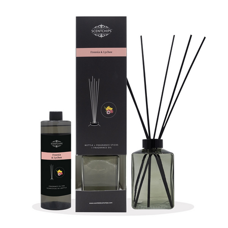 Reed diffuser green freesia & lyche