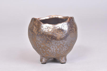 SAVAR BRONZE POT 10x9.5cm