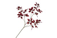 SILK LEAF ELDER DARK RED 124CM