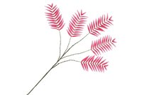 SILK PALM LEAF PINK 125CM