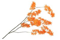 SILK WISTERIA ORANGE 130CM