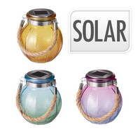 SOLAR LANTAARN 11X12CM 3ASS