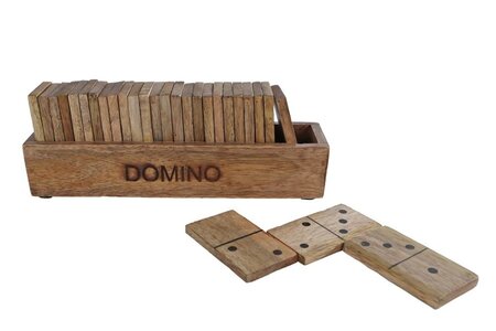 Spel mango 20x5x7cm naturel