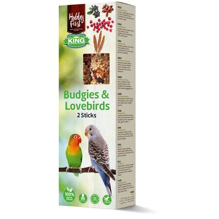 Sticks budgie&lovebird fruit 60g