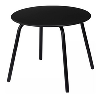 TAFEL DIA 50XH40CM MAT ZWART