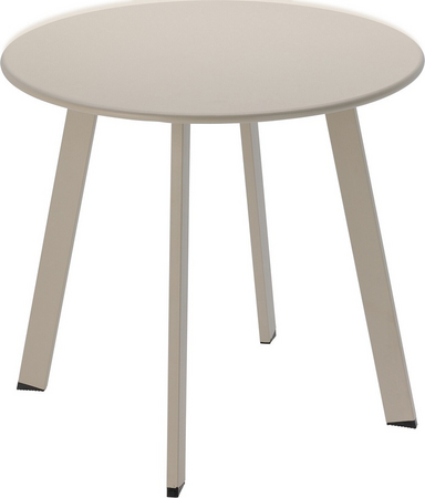 TAFEL DIA 50XH45CM MAT BEIGE