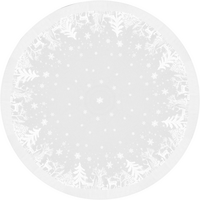 Tafelkleed rody d180cm dove white