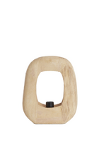 Tafellamp kelafo l24b8h30cm brn