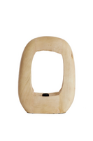 Tafellamp kelafo l33b10h40cm brn