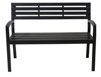 TUINBANK L115XB55XH85CM ZWART