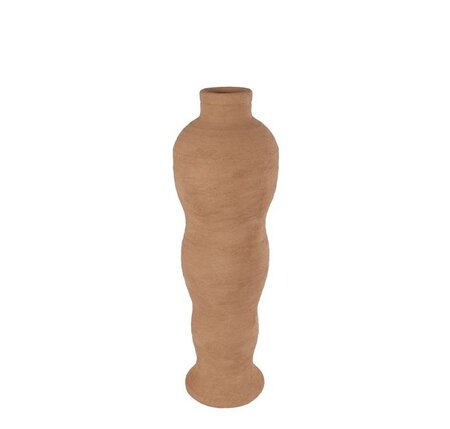 Vaas aardew 12x12x39cm trrctt