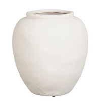 Vaas julius d28h31cm off white