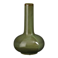 Vaas milly d31h51cm groen