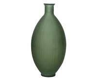 Vaas recycled glas d29h59cm groen