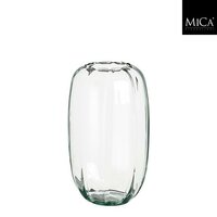 Vaas ricci d15h25cm transparant