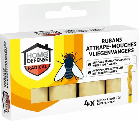 Vliegenvangers kleeflinten 4st