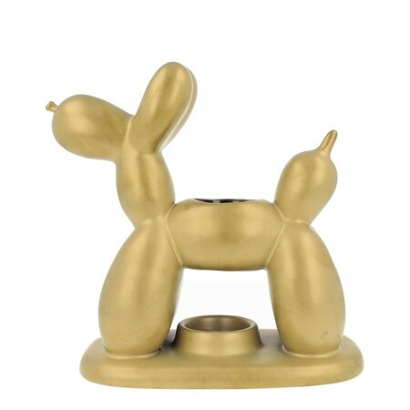 Waxbrander balloon dog 23x22x10 gd