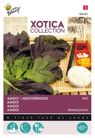 Xotica amsoi rood 3g - afbeelding 1