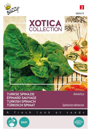 Xotica spinazie turks/wild 20g - afbeelding 1