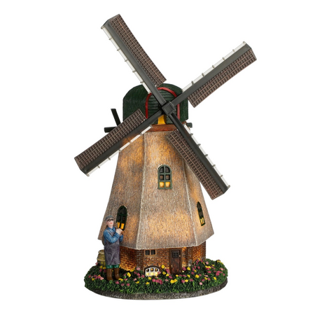 Zaanse molen battery operated - l20xb14xh28cm